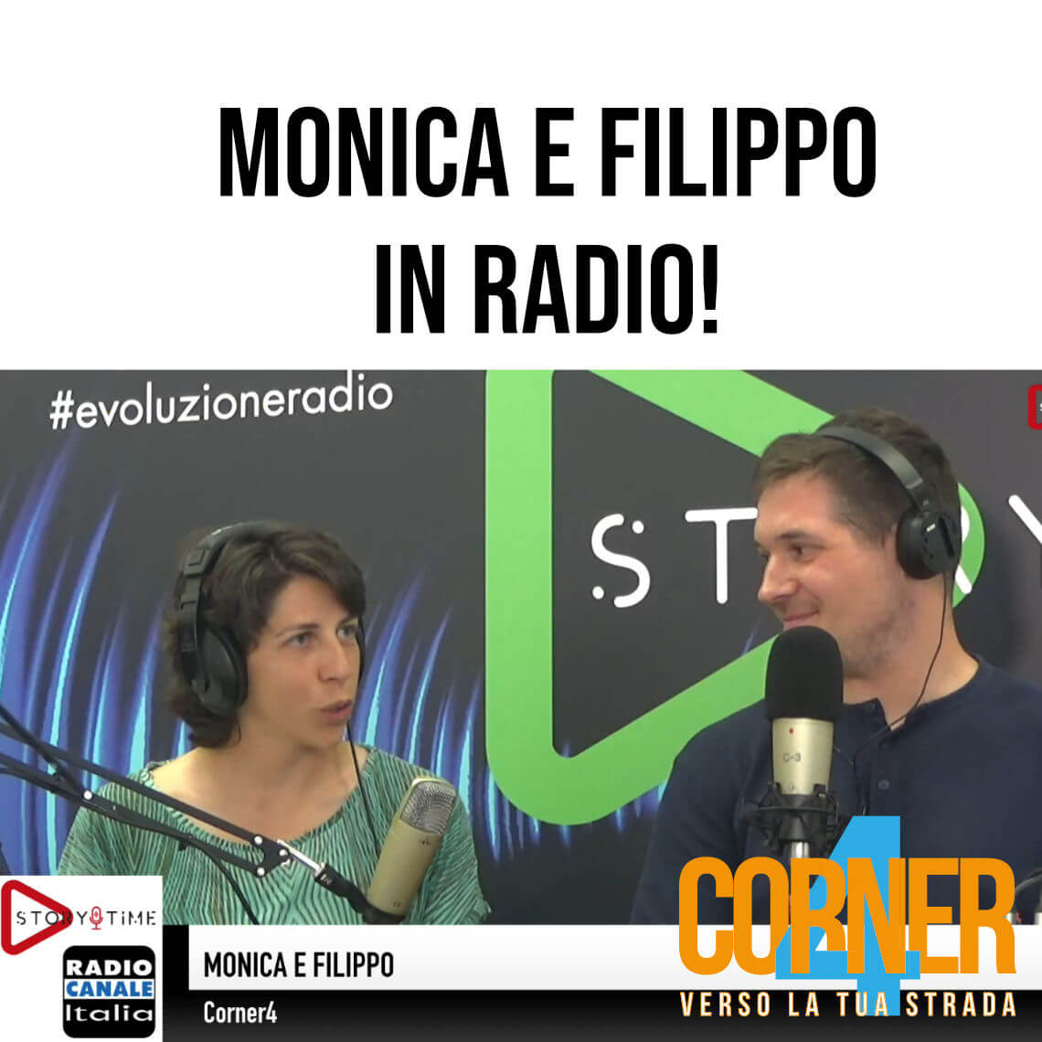 Abbiamo mandato Monica e Filippo in radio!