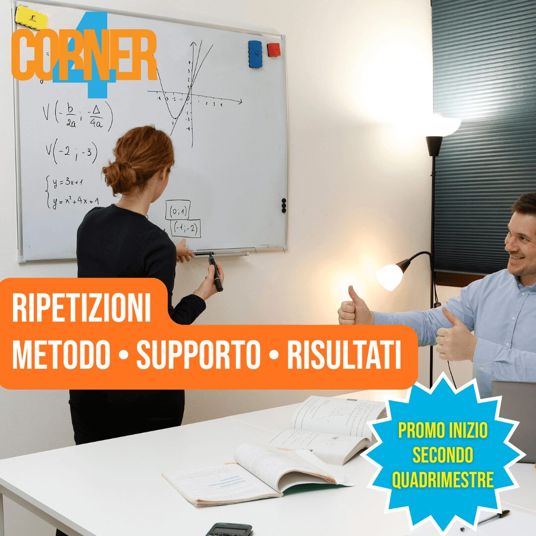 Tutor che incoraggia lo studente