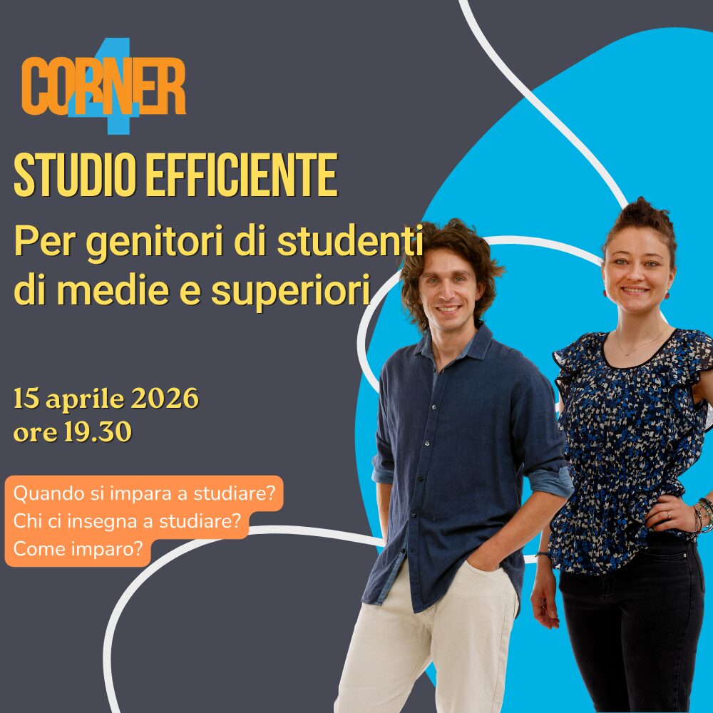 Studio Efficiente, imparare a studiare massimizzando la resa – 15 aprile 2026