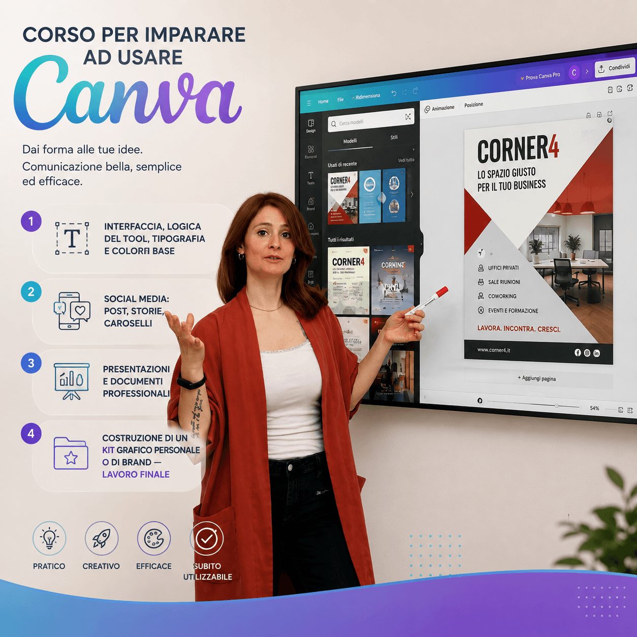 Corso per imparare ad usare Canva